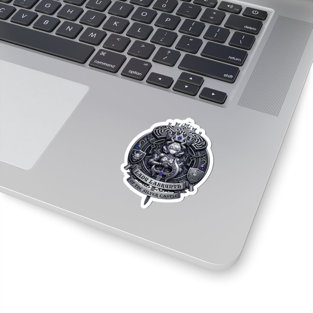 Lady labrynth of the Silver Castle Emblem Sticker