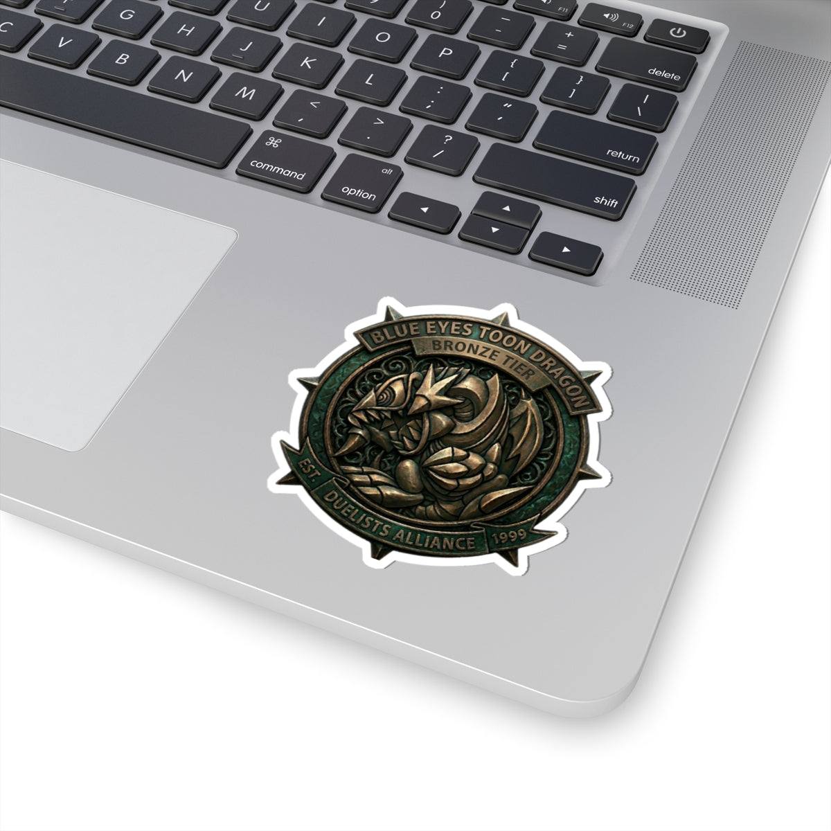 Blue Eyes Toon Dragon Kiss-Cut Sticker | Bronze Tier Duelists Alliance