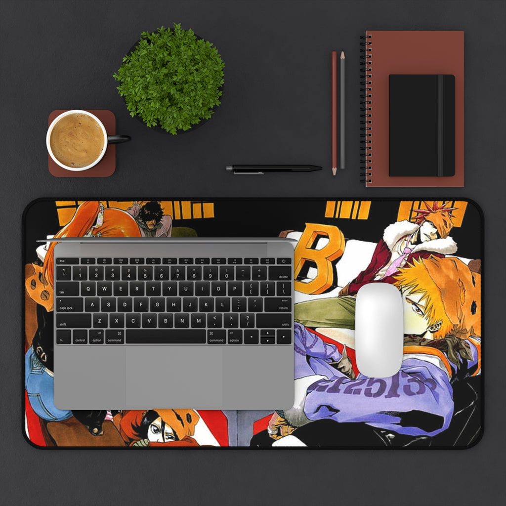 Bleach Desk Mat Bank Robbery