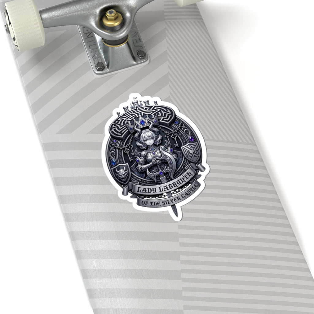 Lady labrynth of the Silver Castle Emblem Sticker