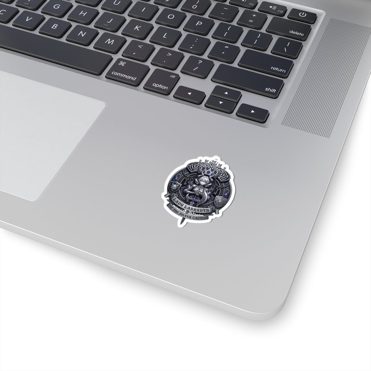 Lady labrynth of the Silver Castle Emblem Sticker